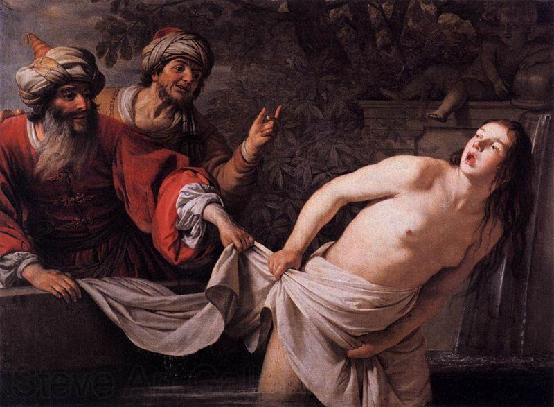 Gerard van Honthorst Susanna and the Elders France oil painting art